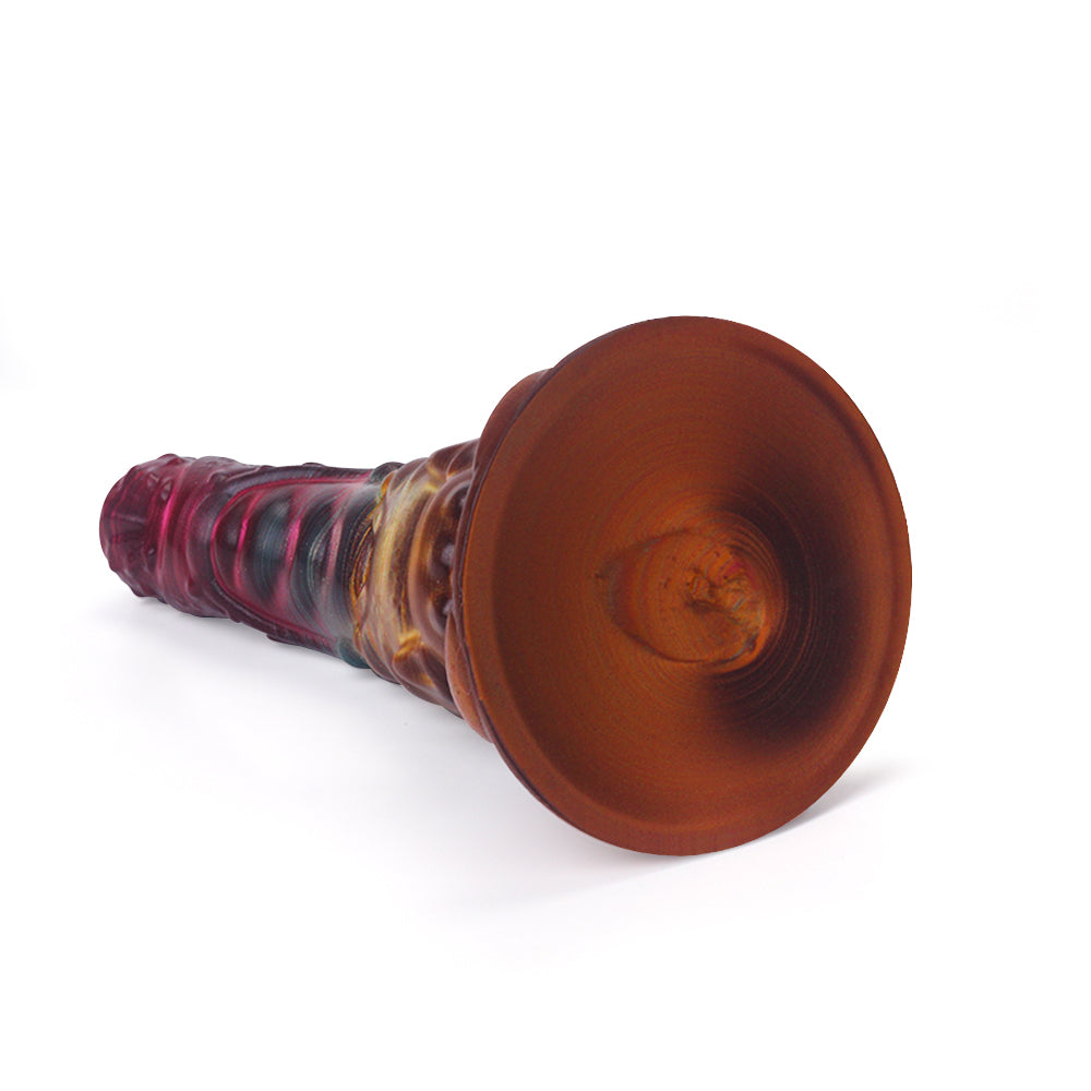 9 Inch Textured Fantasy Monster Dildo