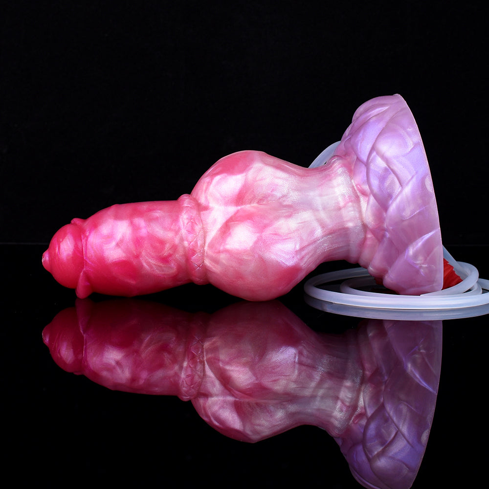 7 Inch Fat Knot Dog Squirting Dildo