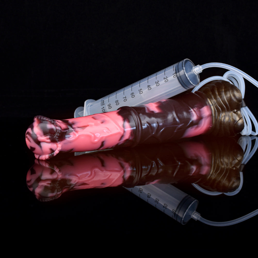 10 Inch Suction Cup Silicone Horse Squirting Dildo