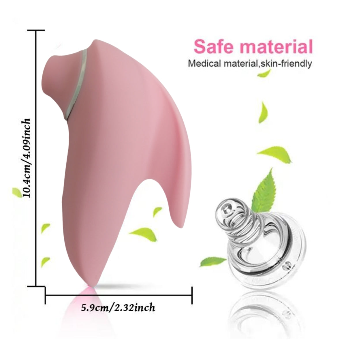 Pink Small Quiet Clit Sucking Vibrator