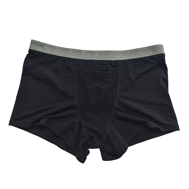 Black Packer O-Ring Harness Strap On Boxers