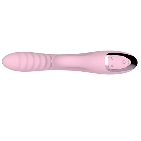 Silicone Wave Dual Stimulation G Spot Vibrator