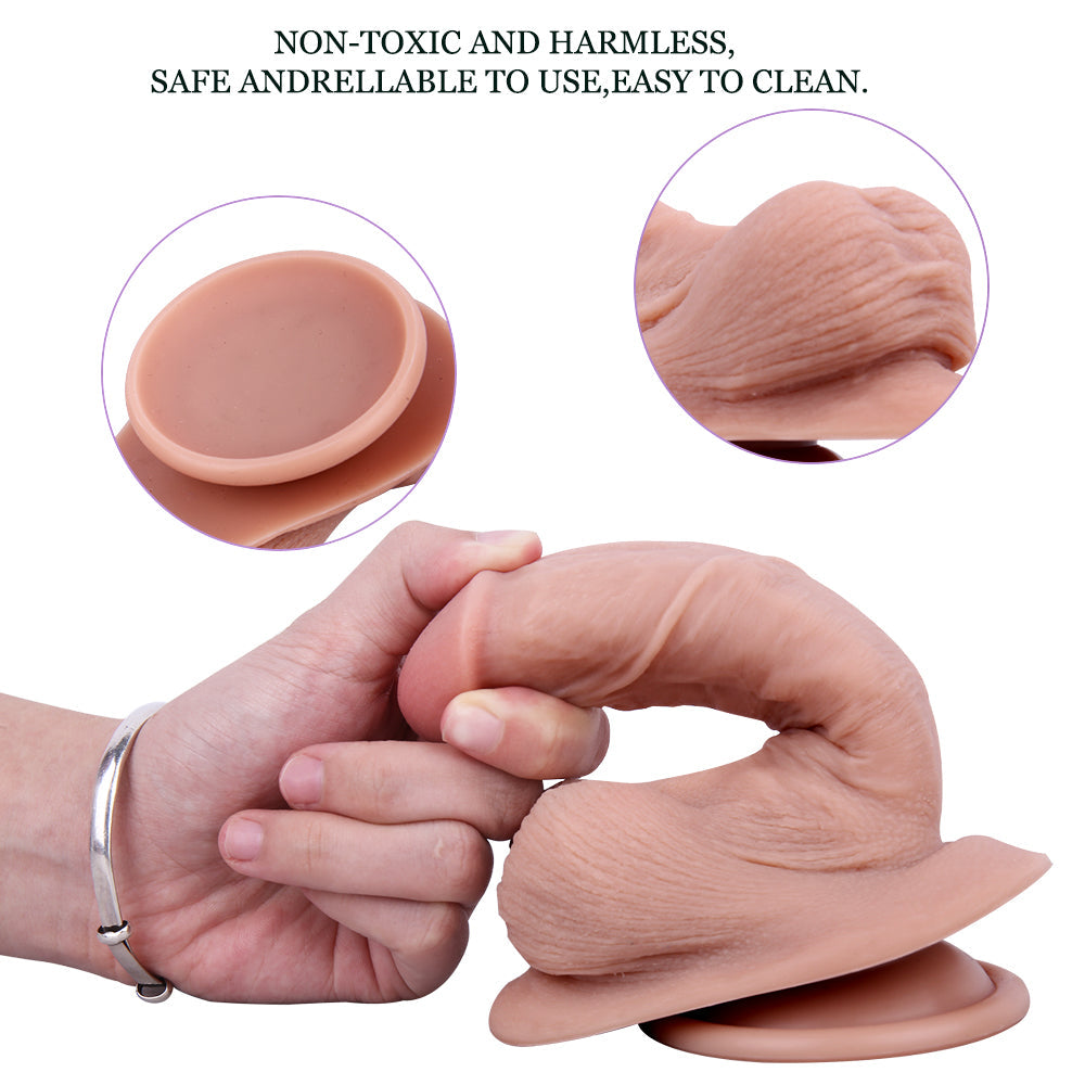 5 Inch Small Silicone Strange Strap On Dildo