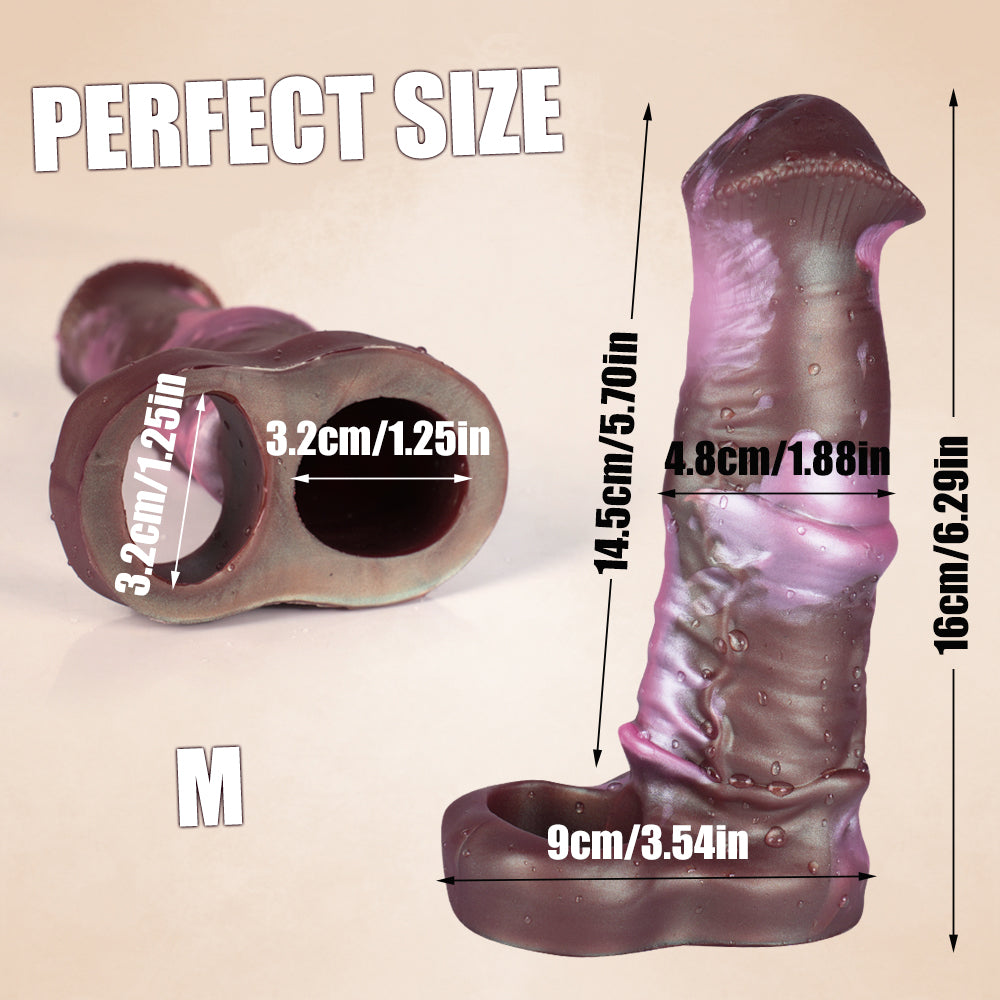 7 Inch Fun Hollow Horse Cock Sleeve