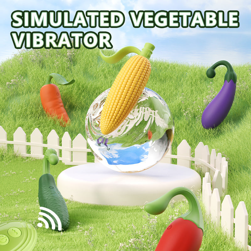 Five Discreet Vegetable Shaped G Spot Vibrators