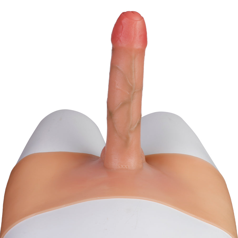 Realistic Silicone Cock Wearable 8 Inch Dildo Panties