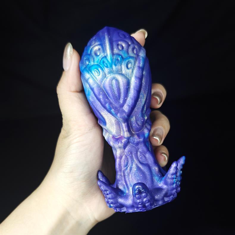 Starry Sky Alien Egg Huge Butt Plug