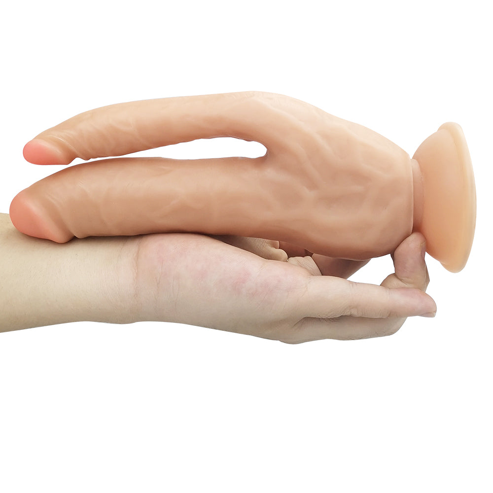8 Inch Beginner Double Penetration Dildo