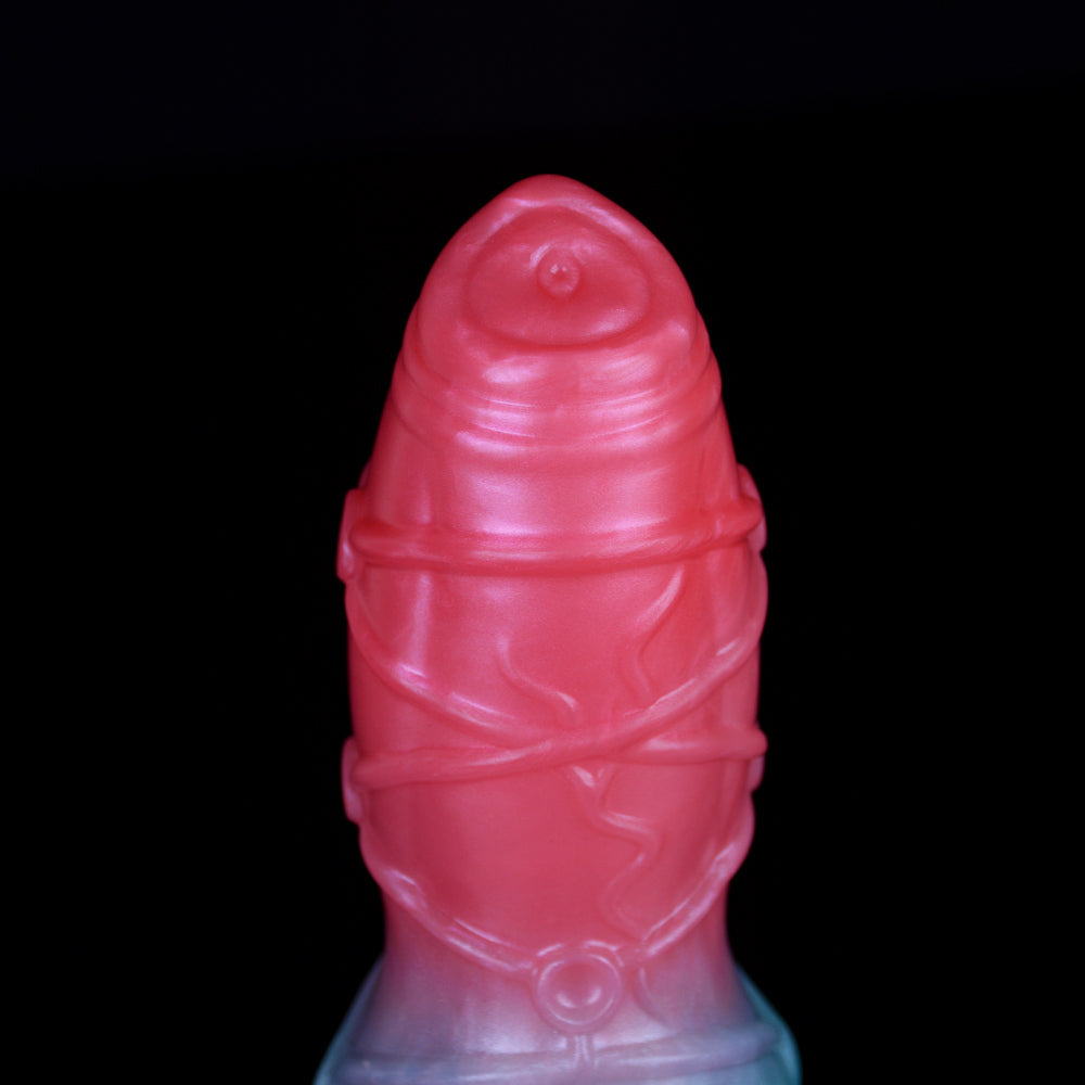 9 Inch Silicone Chain Seal Monster Dog Dildo