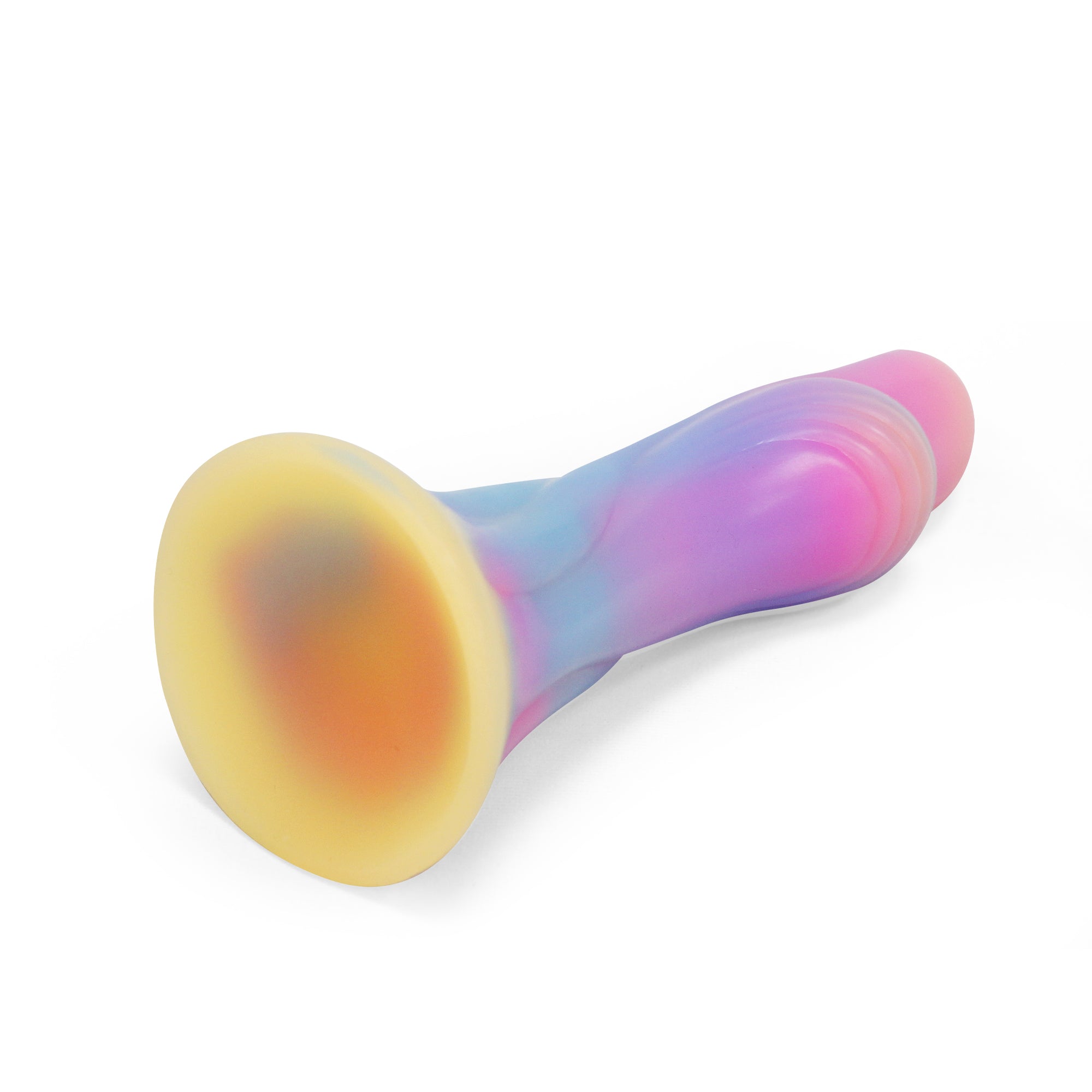 6.18 Inch Colorful Thumb Anal Dildo