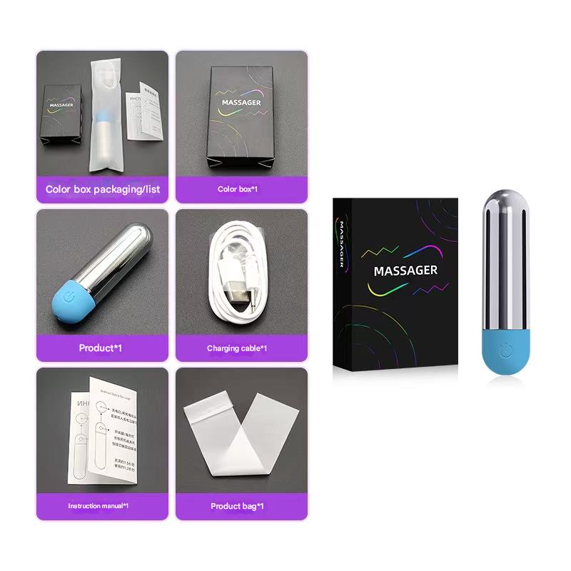 Super Strong Silver Bullet Vibrator