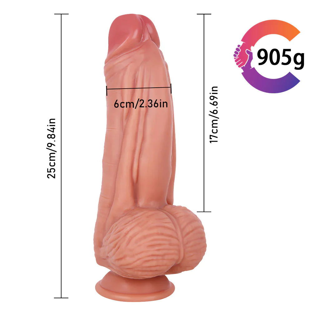 10 Inch Silicone Big Strap On Dildo