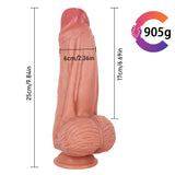 Charger l&#39;image dans la galerie, 10 Inch Strap On Dildo Silicone Big