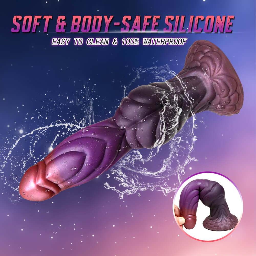9 Inch Alien Realistic Dog Knot Dildo