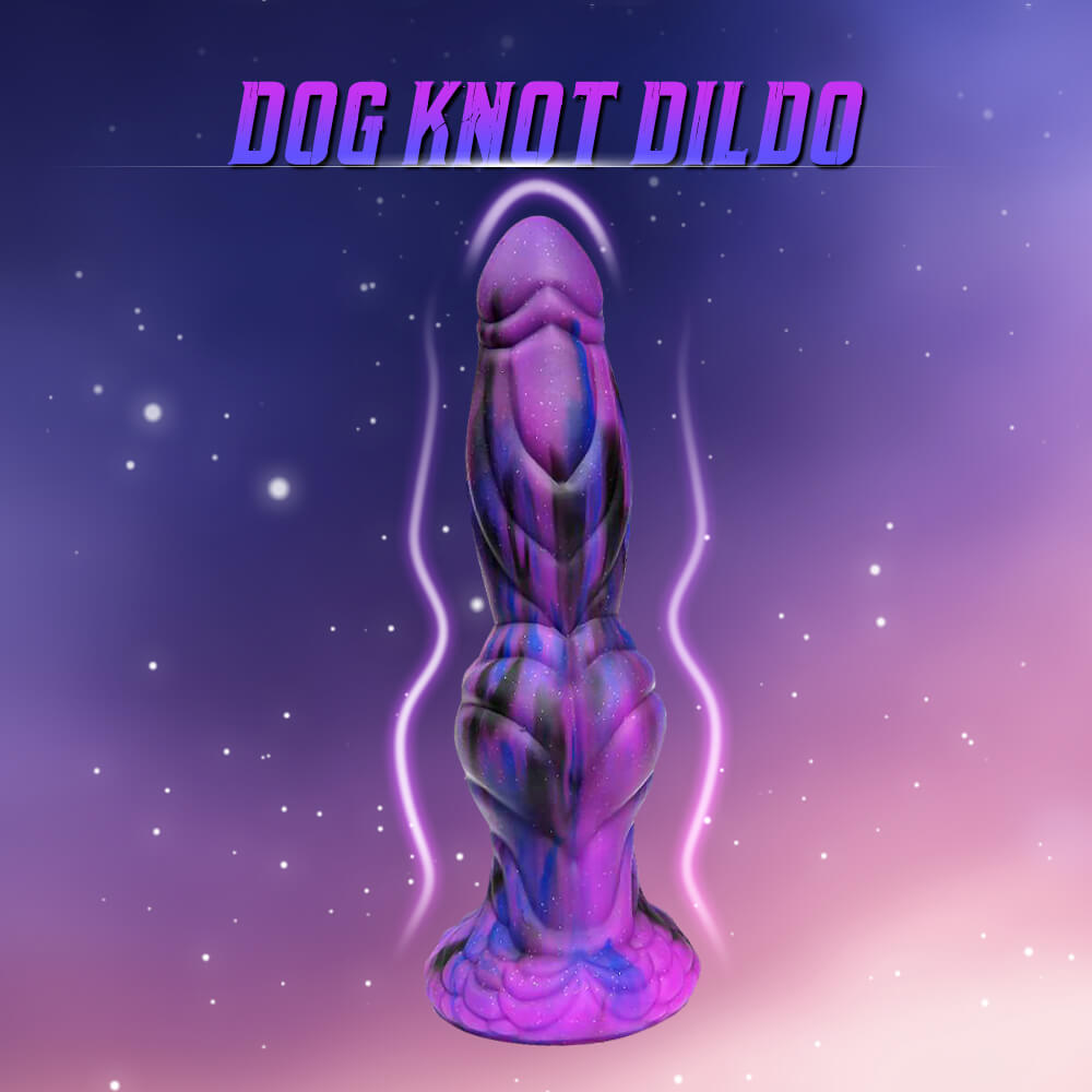 9 Inch Alien Realistic Dog Knot Dildo