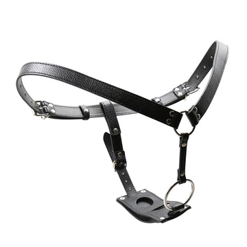 Butt Plug Harness Adjustable Strap On Set
