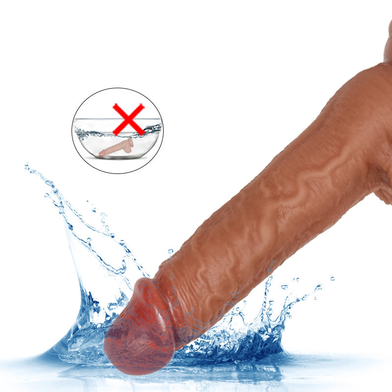 7 Inch Realistic Rotating Heated Thrusting Dildo