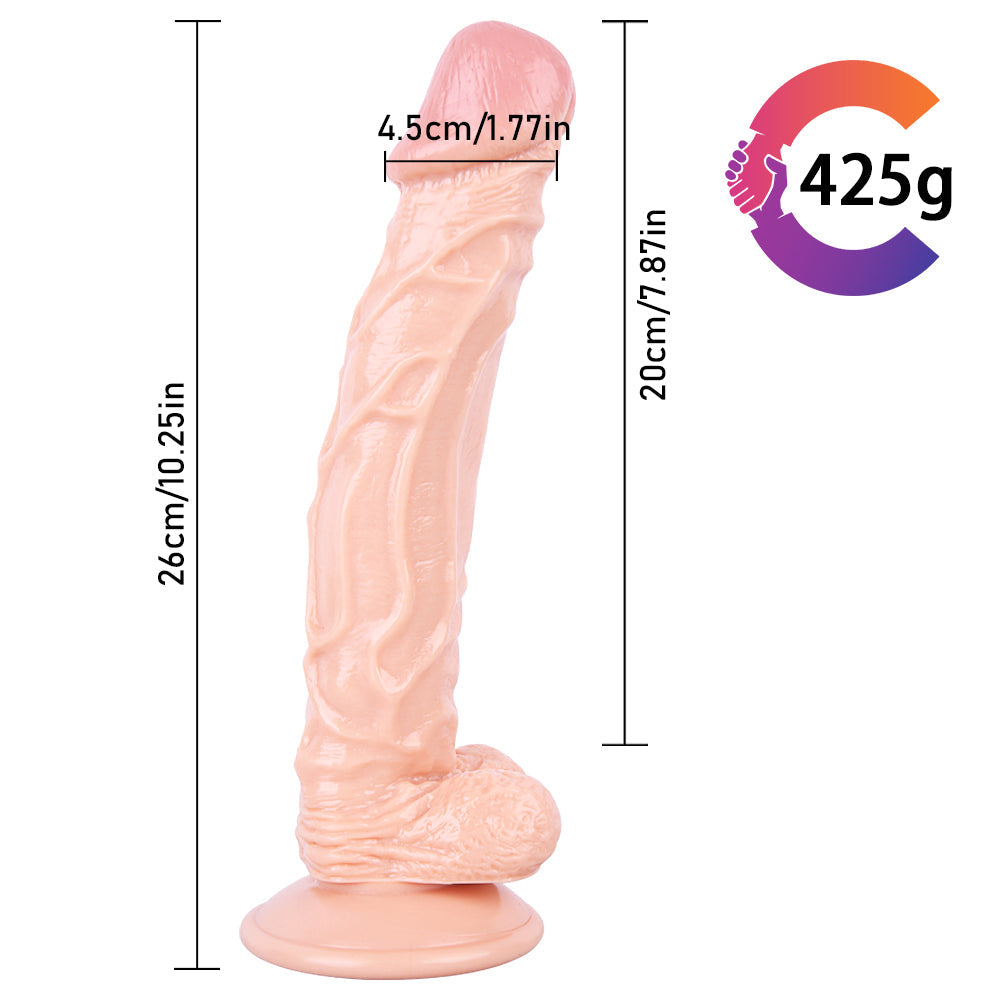10 Inch Lesbian Big Straps On Dildo