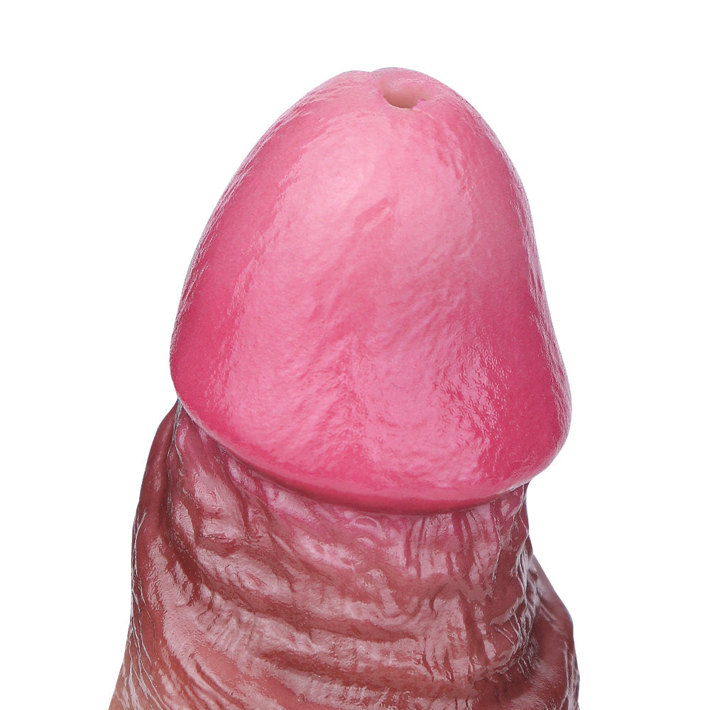 Realistic Silicone Ejaculating Dildo With Balls