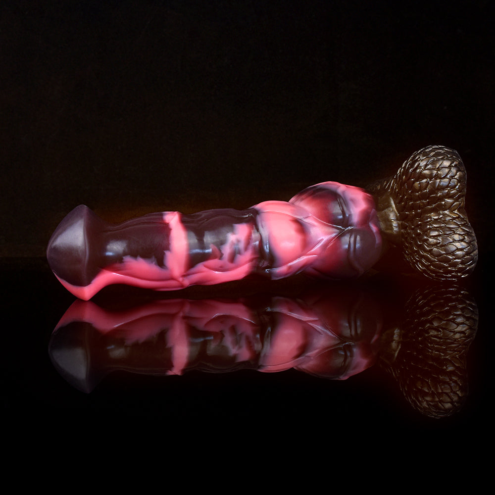 9 Inch Silicone Muscle Horse Animal Dildo