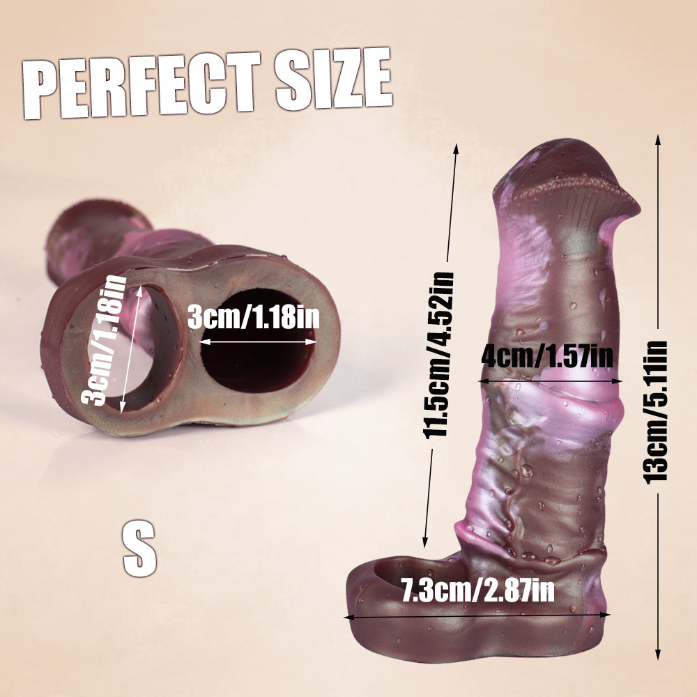 7 Inch Fun Hollow Horse Cock Sleeve