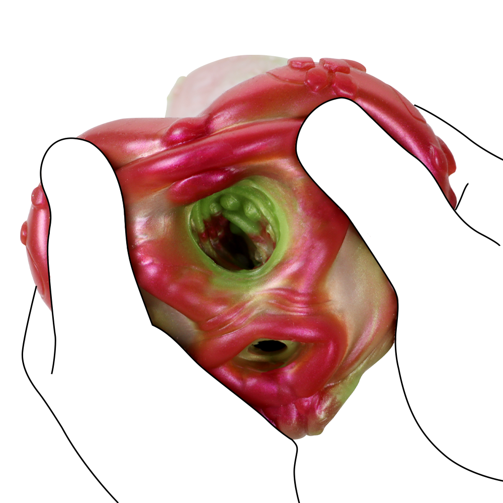 6 Inch Long Silicone Animal Horse Pocket Pussy