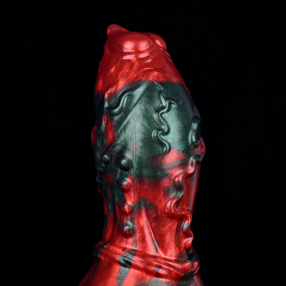 9 Inch Animal Knot Silicone Dog Dildo