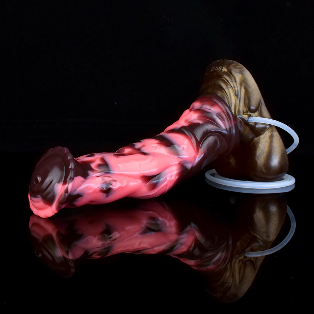 10 Inch Fantasy Silicone Animal Squirting Dildo