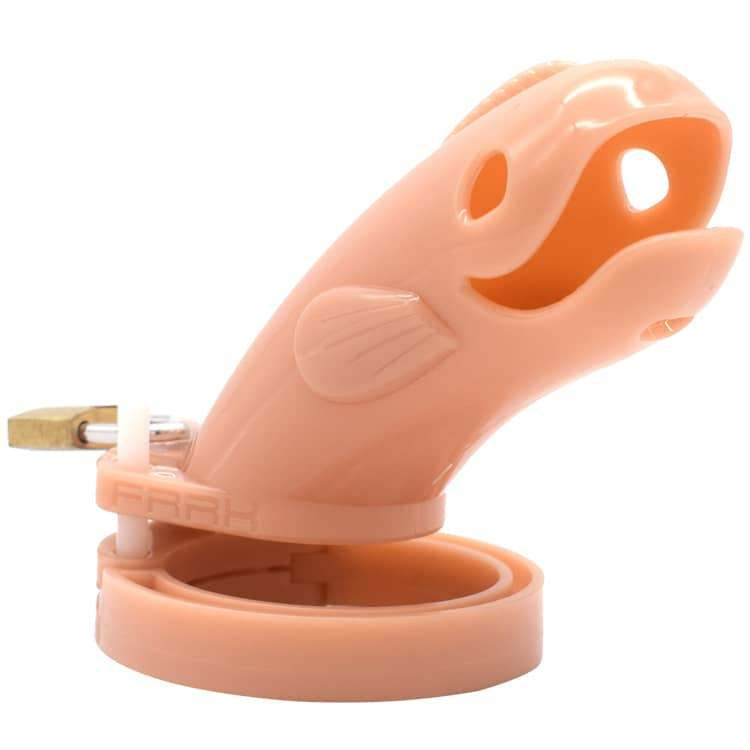 Whale Plastic Sissy Chastity Cage