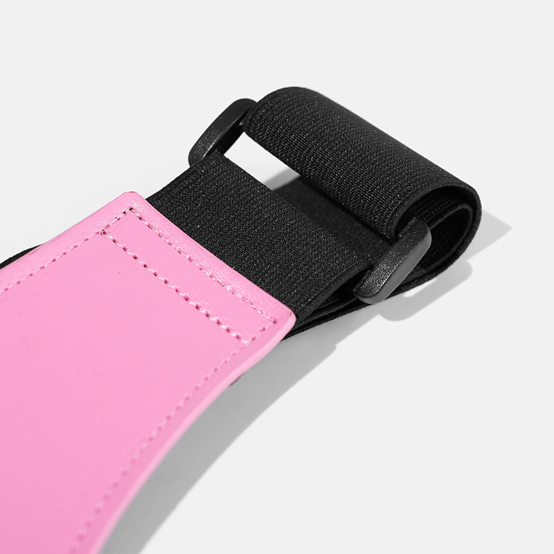Pink Strap On Harness  Cute Leather