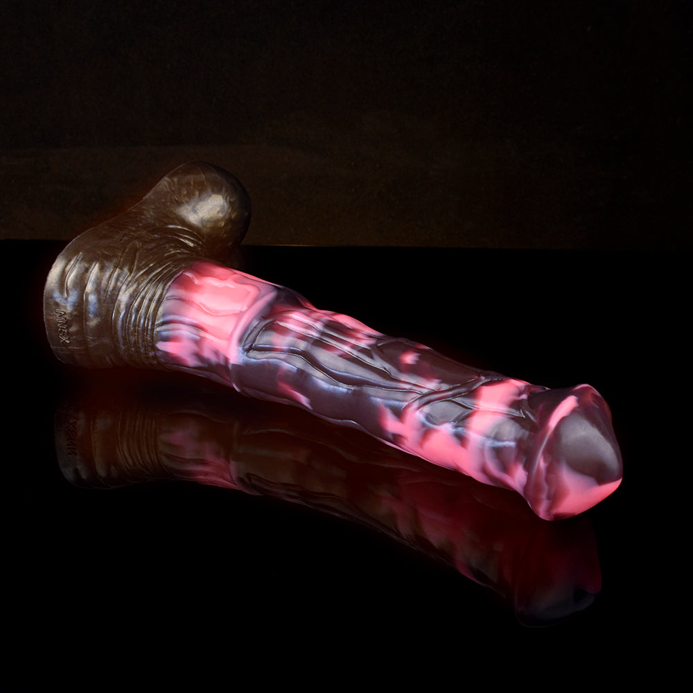 10 Inch Long Silicone Fantasy Horse Dildo