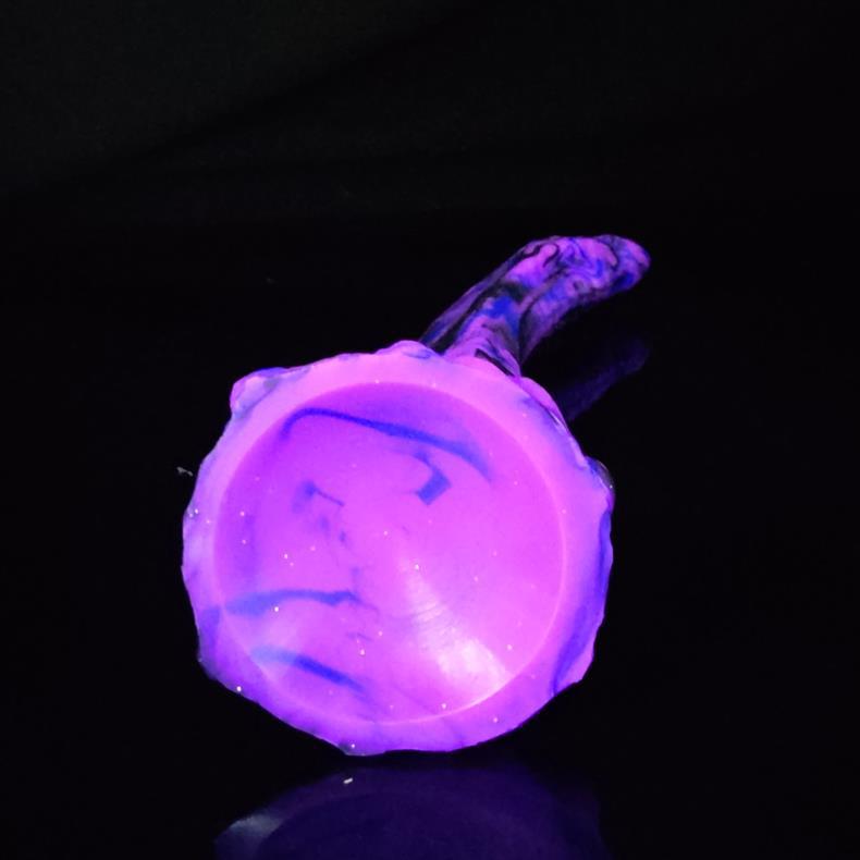 10 Inch Purple Slim Fantasy Snake Dildo