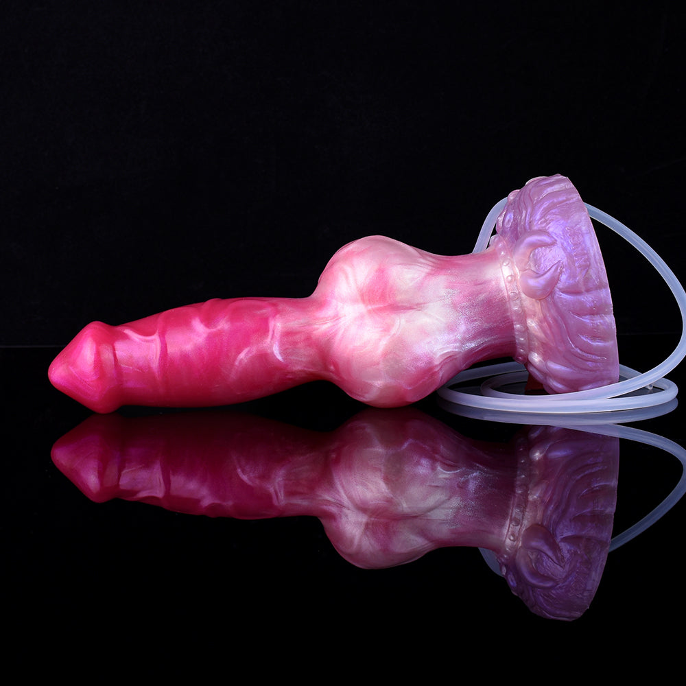 9 Inch Knot Fantasy Dog Squirting Dildo
