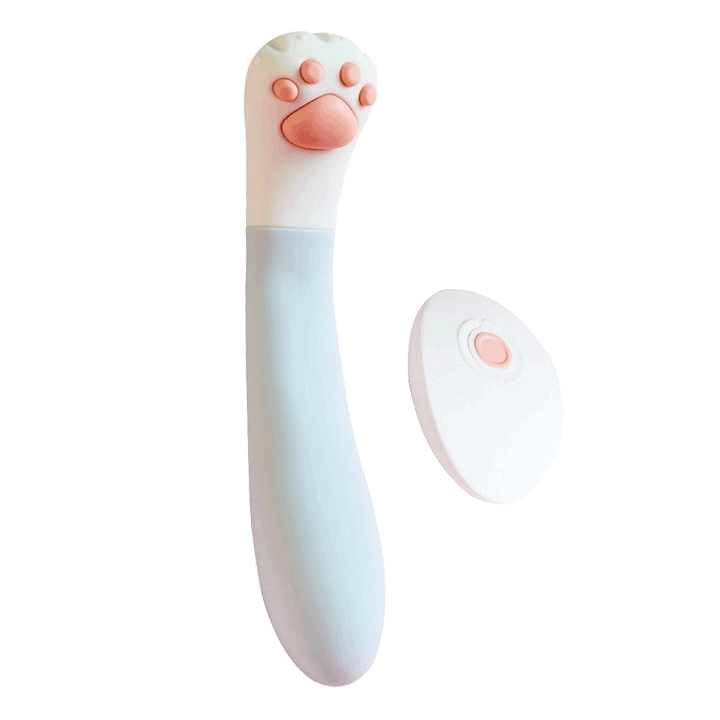 Cute Cat Paw Female G Spot Vibrator