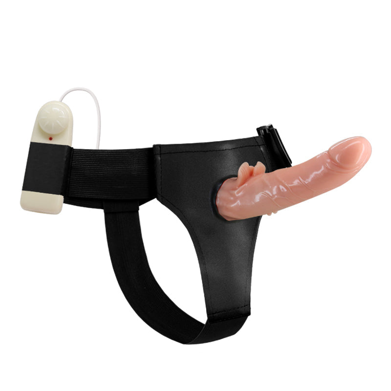 Stimulate Clitoral Lesbian Vibrating Strap On Dildo