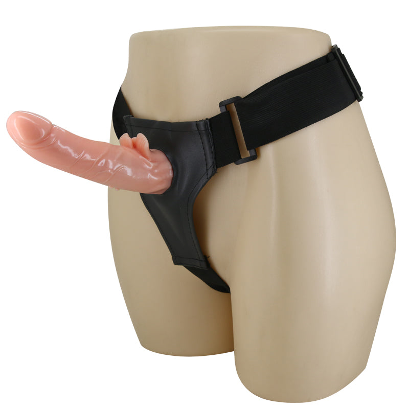 Stimulate Clitoral Lesbian Vibrating Strap On Dildo