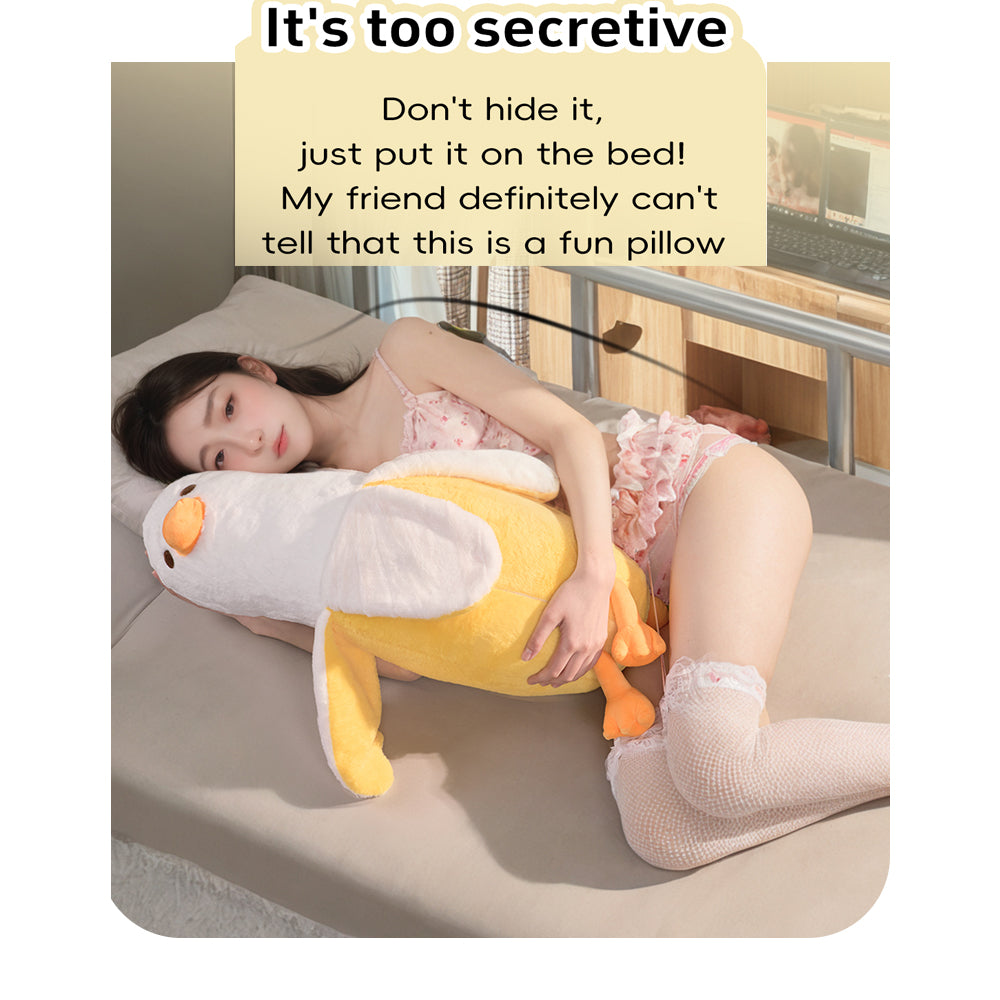 Banana Duck Plush Toy Discreet Dildo Thrusting Machine