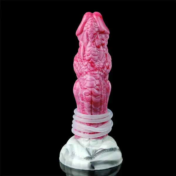 8 Inch Fantasy Dragon Squirting Strap On Dildo
