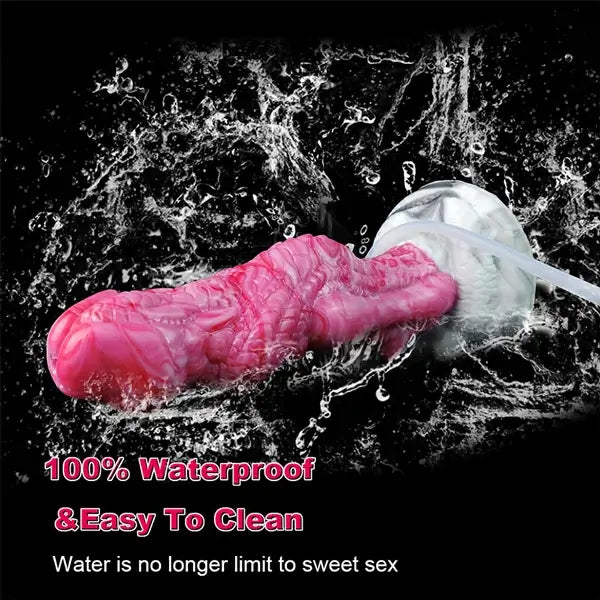 8 Inch Fantasy Dragon Squirting Strap On Dildo