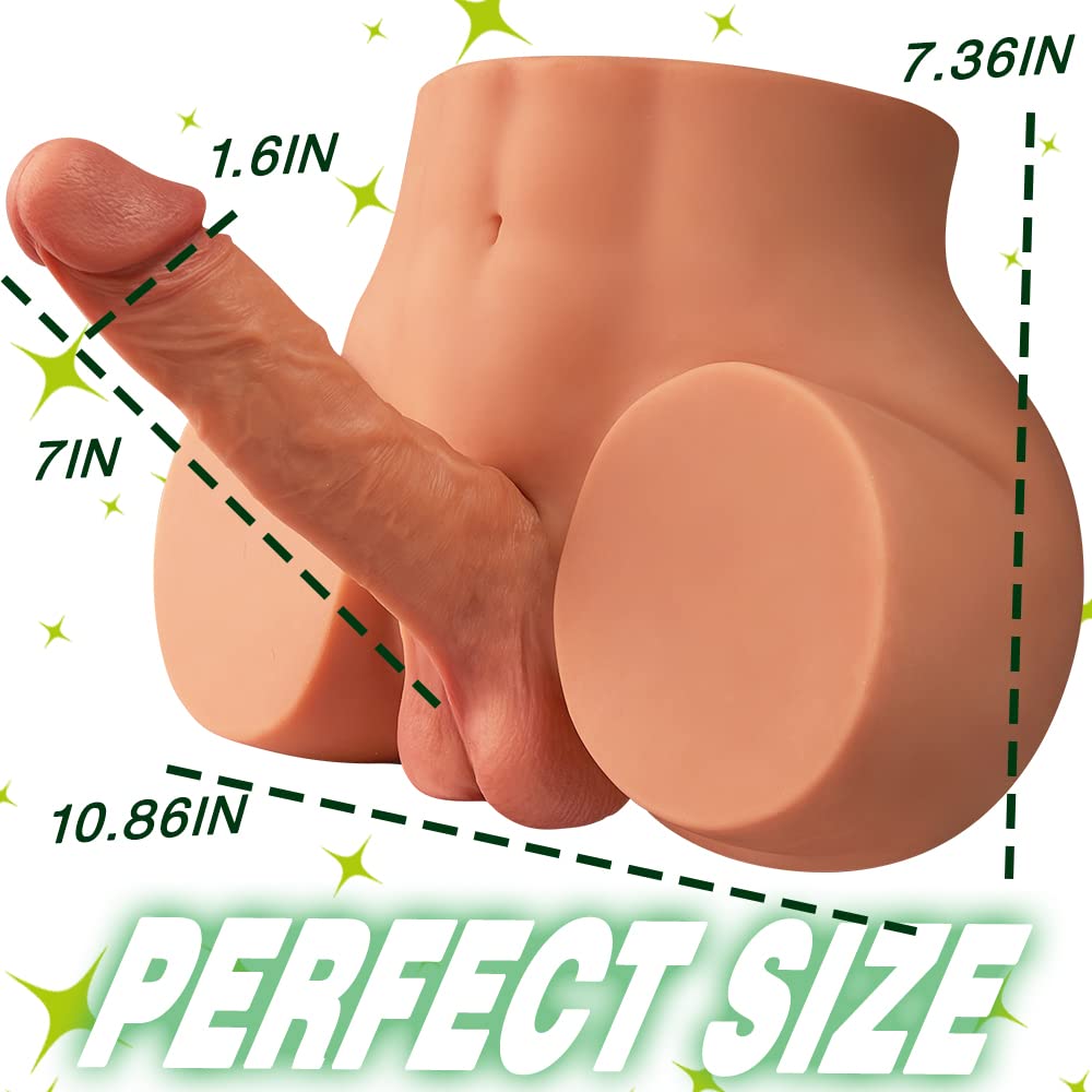 Male Torso With 7 Inch Dildo Sex Doll