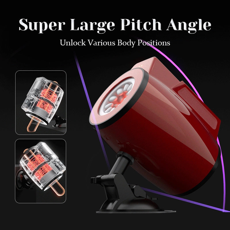 Male Decompression Hands Free Retractable Masturbator