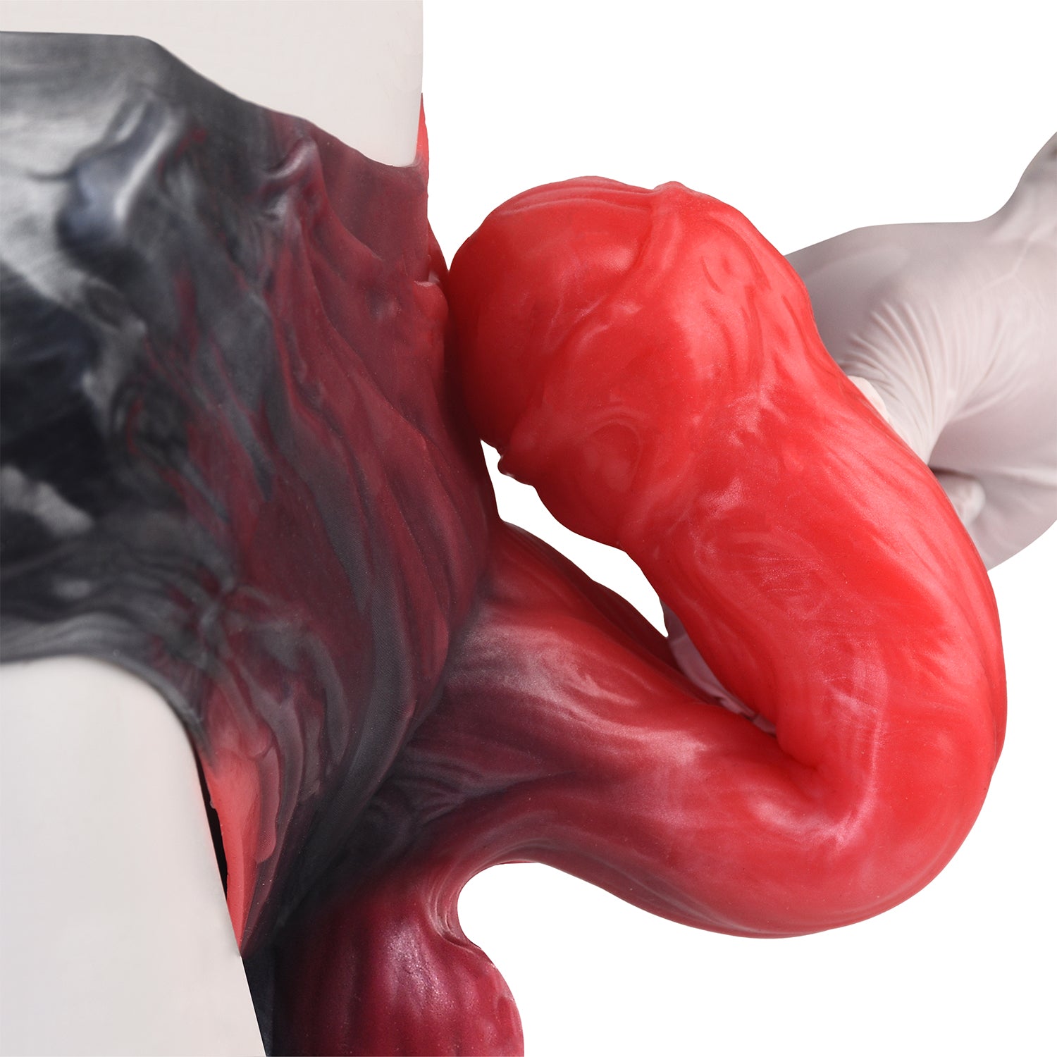 Warcraft Fantasy Red Hollow Dildo Panties