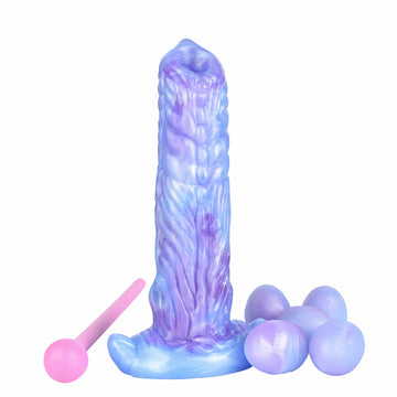 Handjob Alien Textured Silicone Ovipositor Dildo