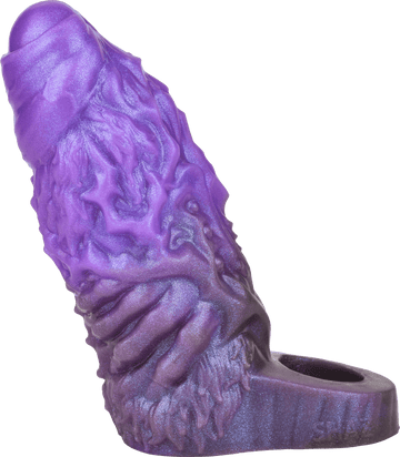 5 Inch Purple Monster Dildo Cock Sleeve
