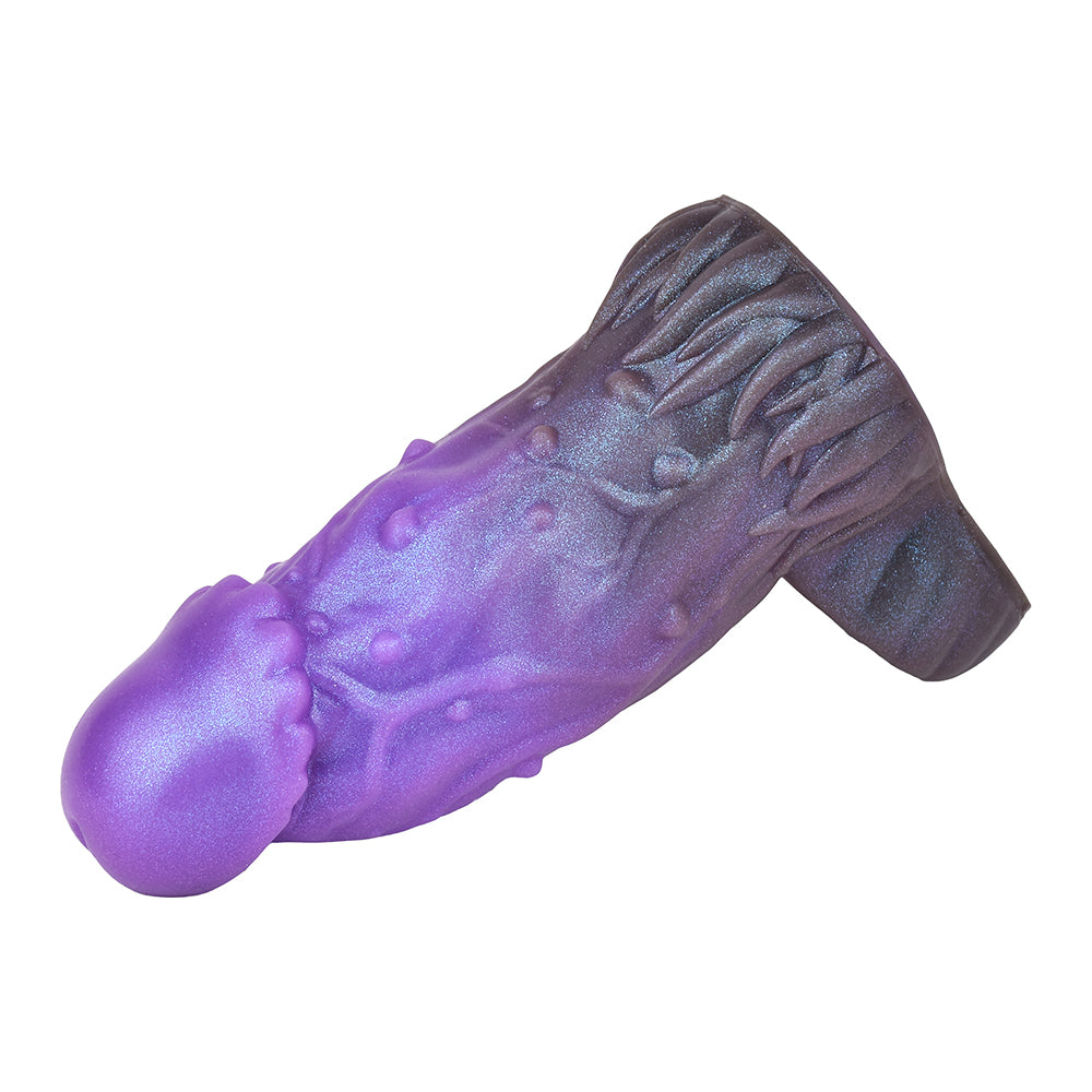 6 Inch Dragon Ridge Purple Penis  Sleeve