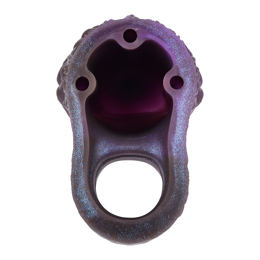 5 Inch Purple Monster Dildo Cock Sleeve