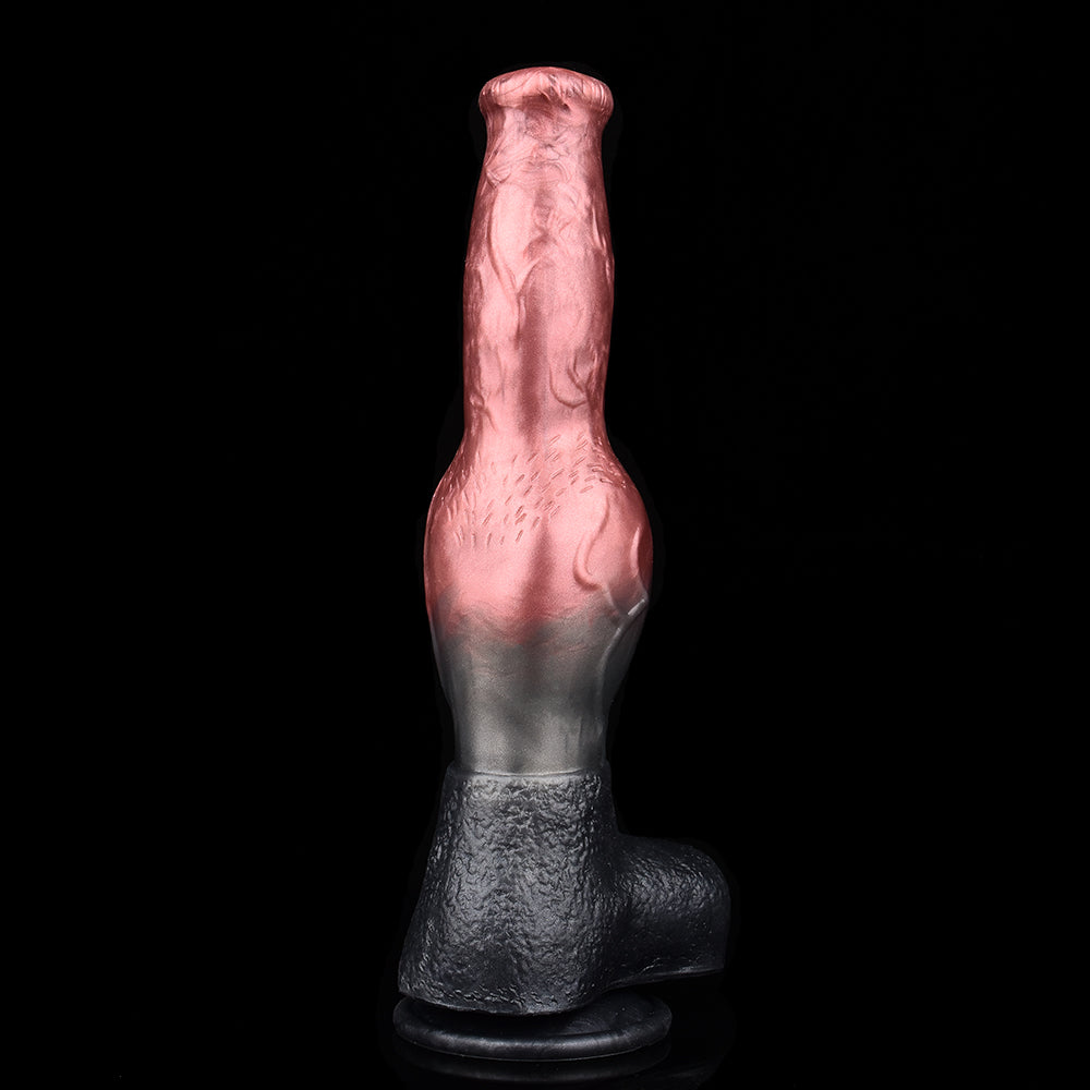 10 Inch Super Soft Silicone Knot Horse Dildo