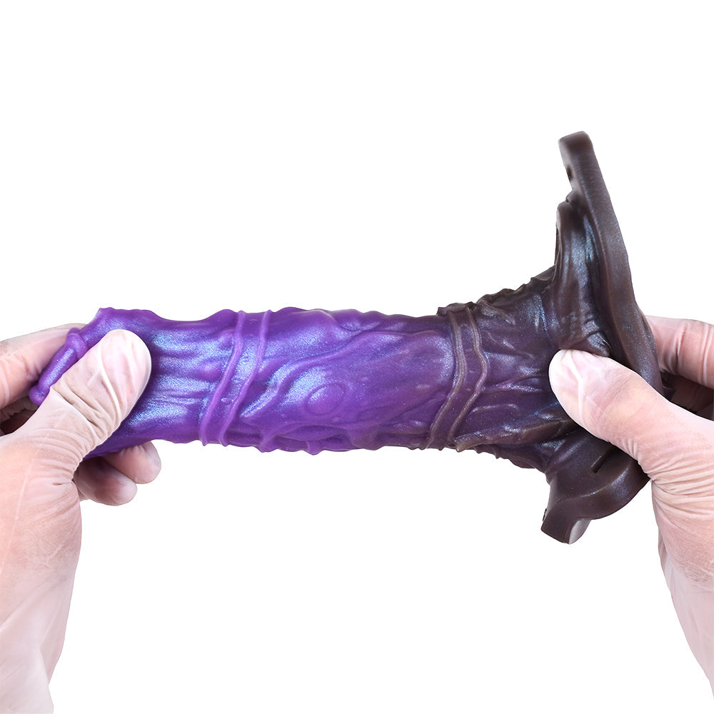 Strap On Purple Monster Cock Extender