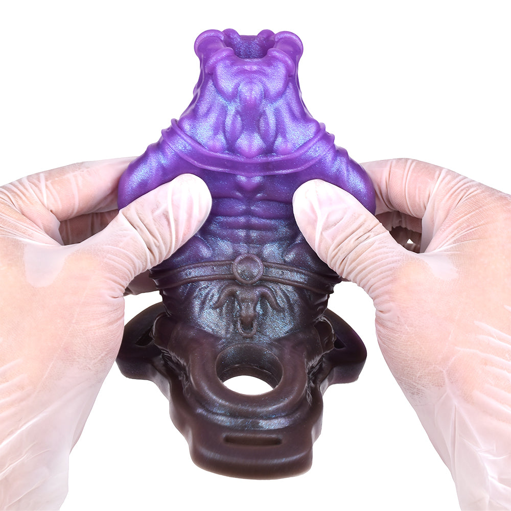 Strap On Purple Monster Cock Extender