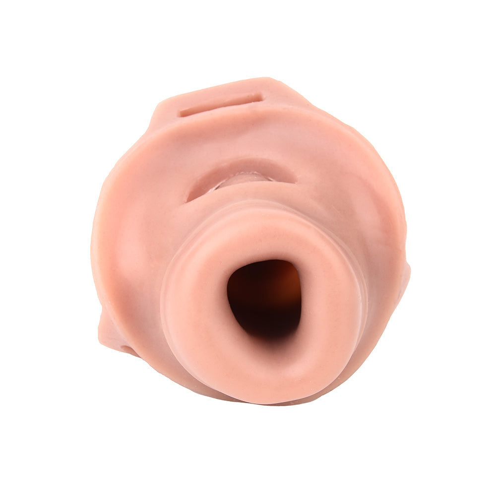 6 Inch Realistic Open Hollow Dildo